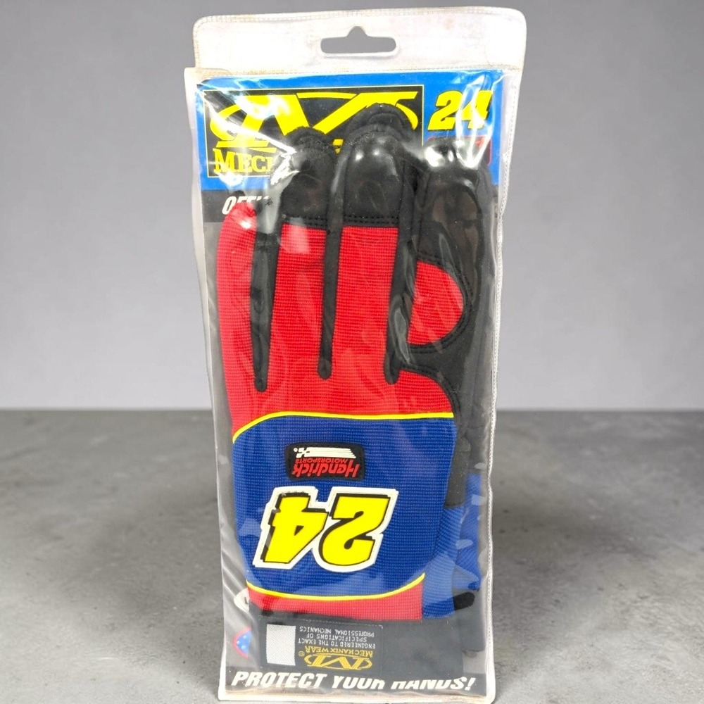 VTG 2002 Mechanix Wear Jeff Gordon #24 NASCAR Racing Gloves Deadstock NIP Large